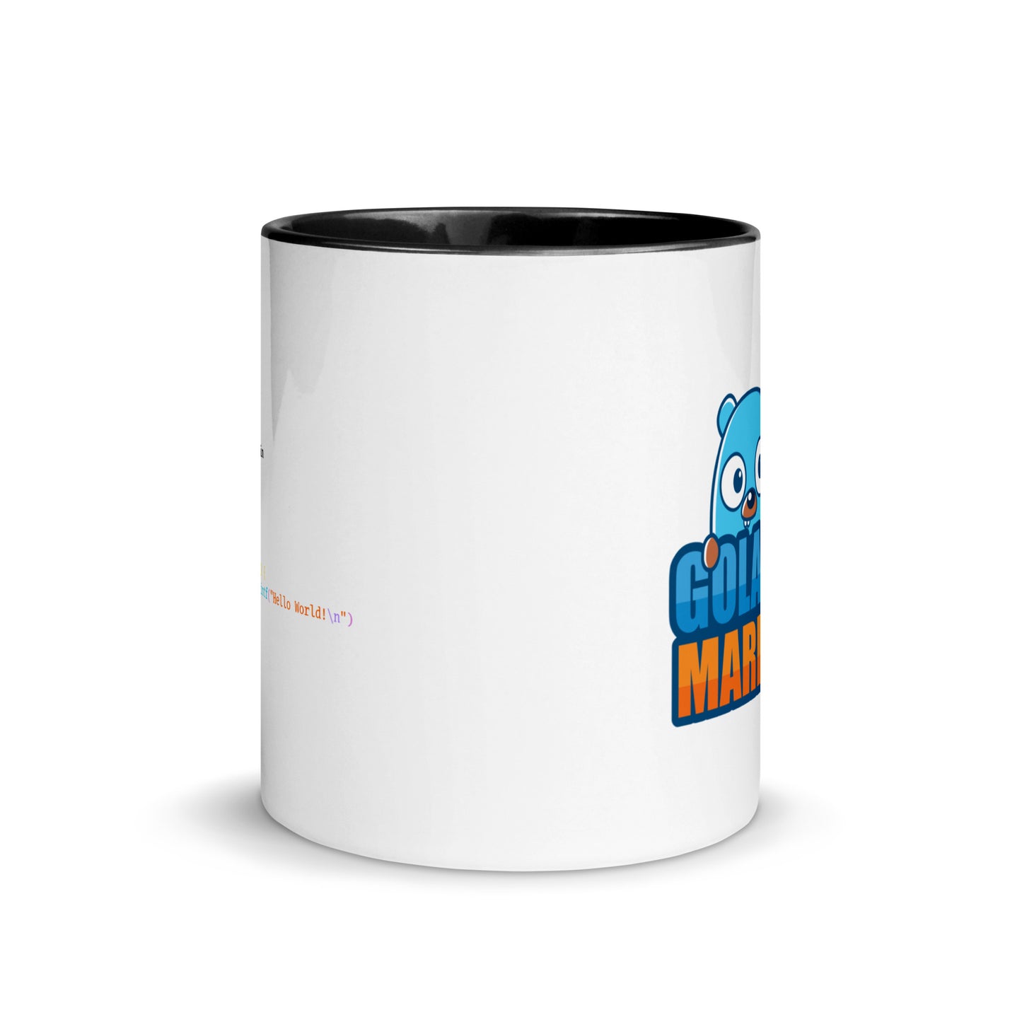 GolangMarket Hello World Mug with Color Inside