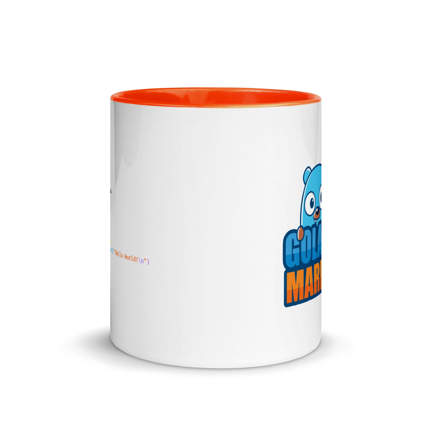 GolangMarket Hello World Mug with Color Inside