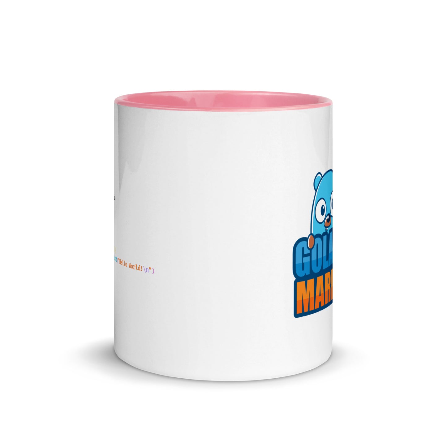 GolangMarket Hello World Mug with Color Inside