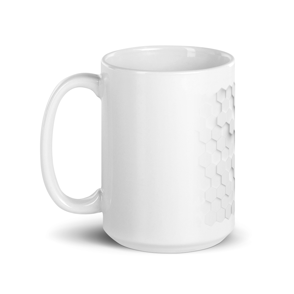 GolangMarket Gopher Paper and Pattern Glossy Mug