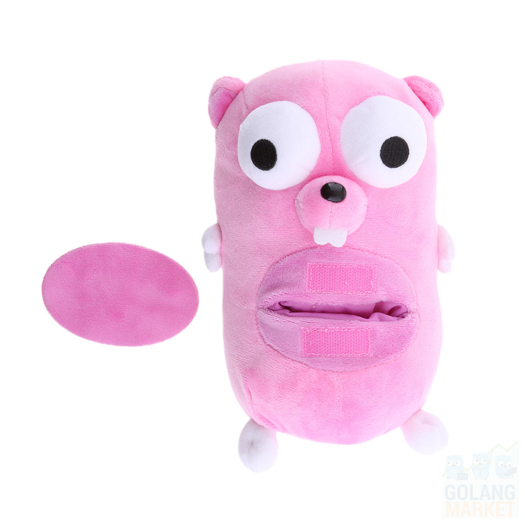 Golang Gopher Plush (with pocket) – GolangMarket Gopher Store