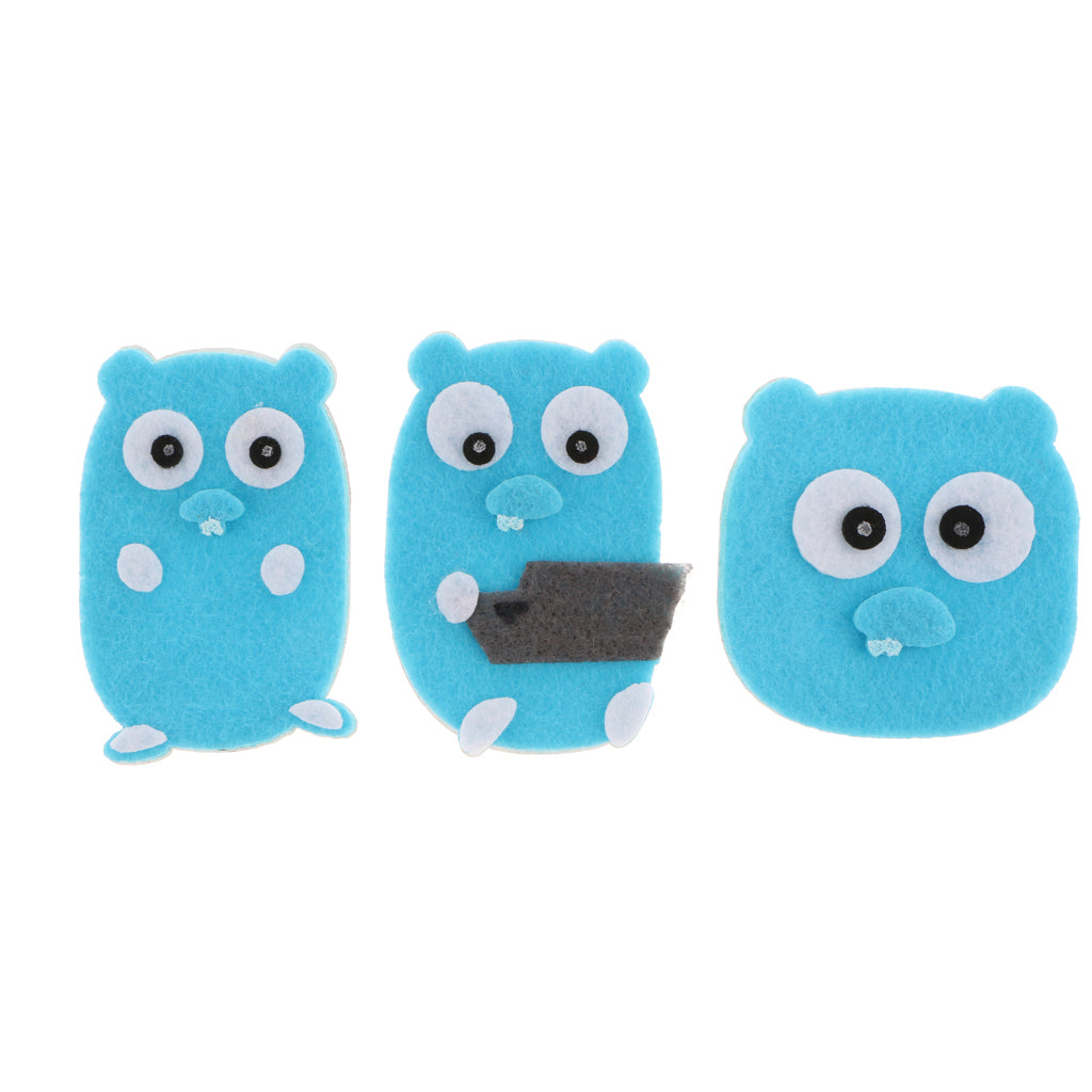 Gopher Fabric/Felt Stickers